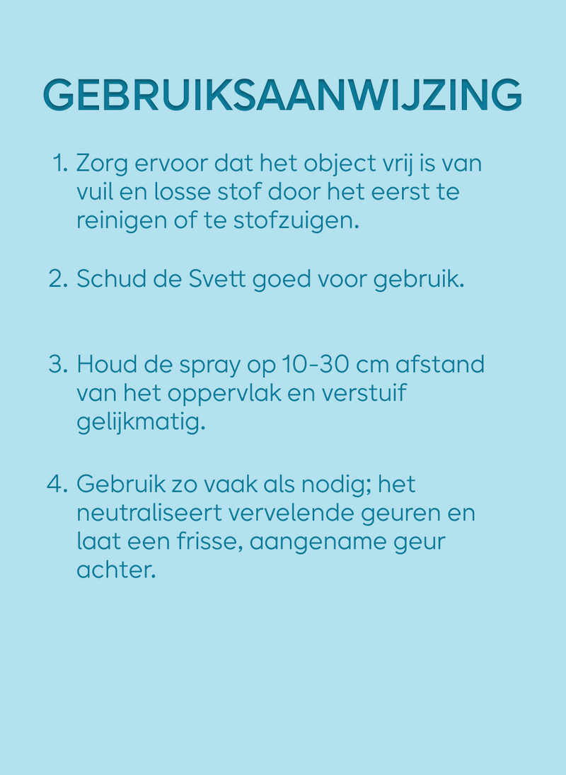 SVETT Spray - Anti Zweetgeur - 80ml